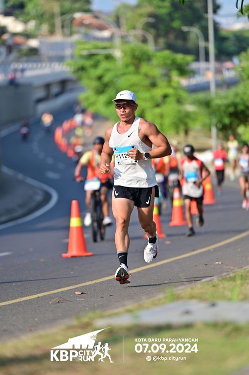 Race photo from KBP City Run 2024