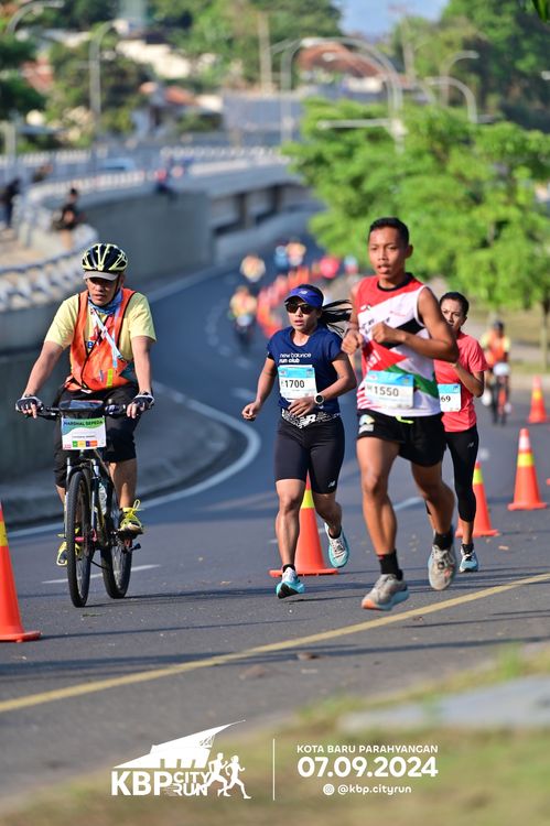 Race photo from KBP City Run 2024