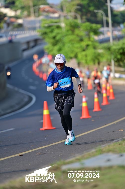 Race photo from KBP City Run 2024