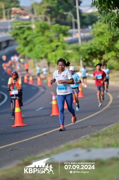 Race photo from KBP City Run 2024