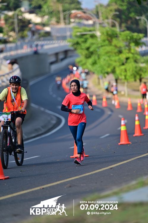 Race photo from KBP City Run 2024