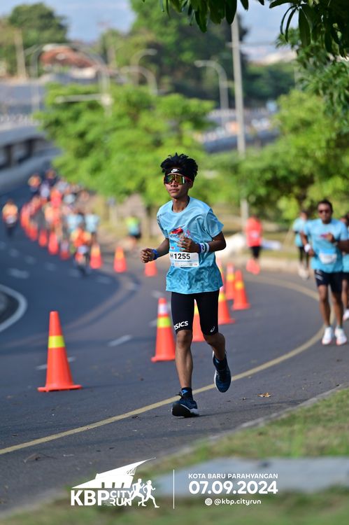 Race photo from KBP City Run 2024