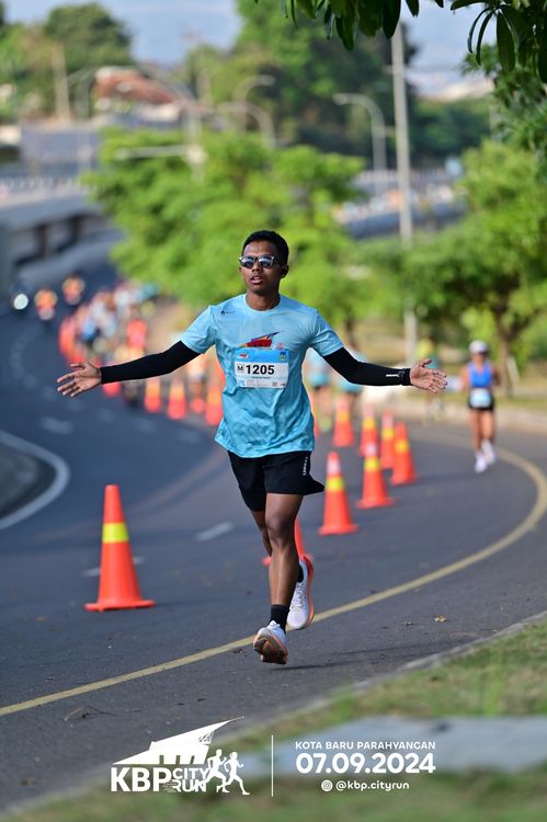 Race photo from KBP City Run 2024