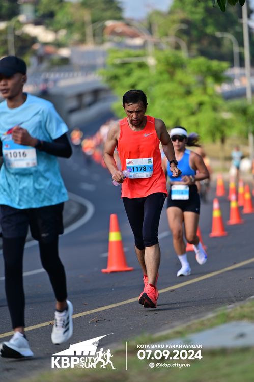 Race photo from KBP City Run 2024