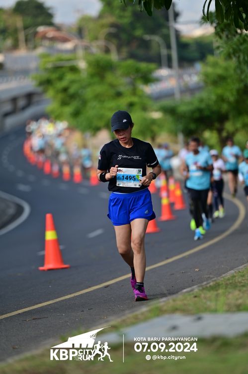 Race photo from KBP City Run 2024