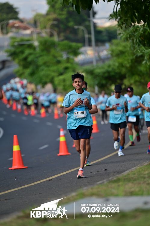 Race photo from KBP City Run 2024