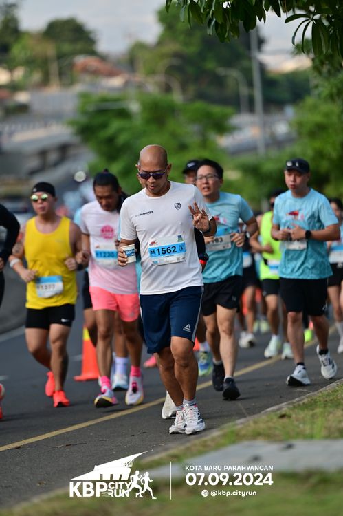 Race photo from KBP City Run 2024