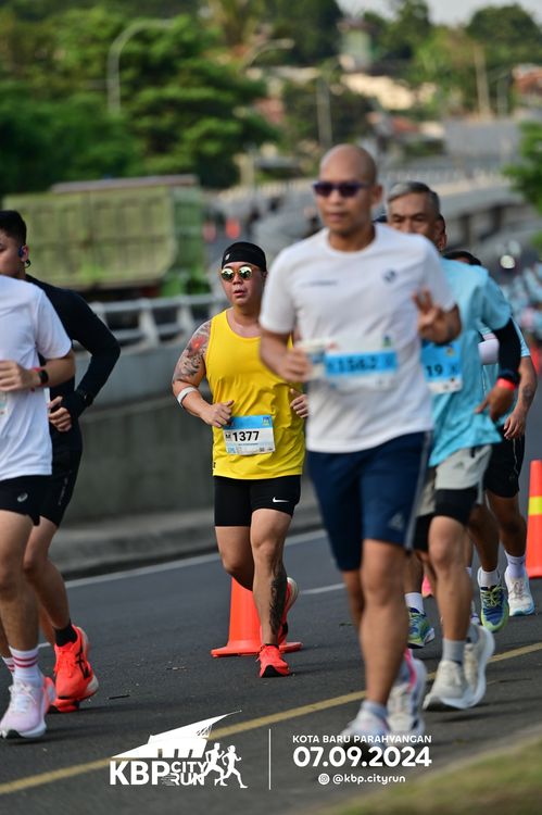 Race photo from KBP City Run 2024