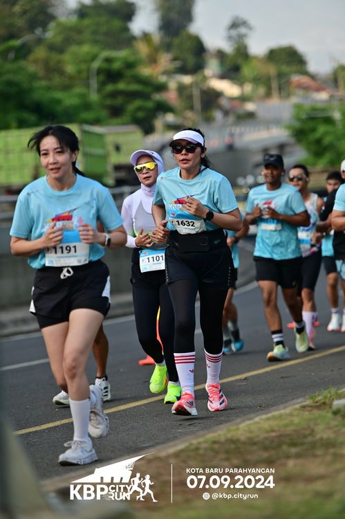 Race photo from KBP City Run 2024