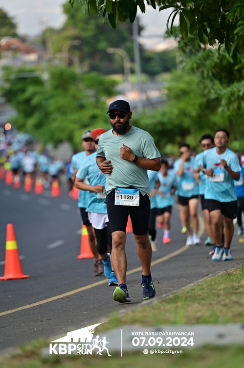 Race photo from KBP City Run 2024
