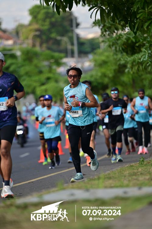 Race photo from KBP City Run 2024