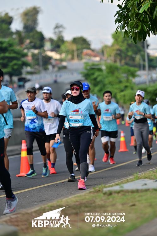 Race photo from KBP City Run 2024