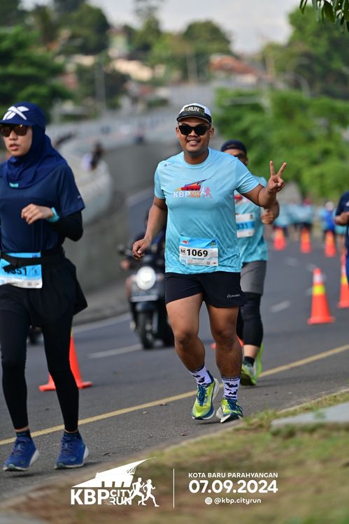 Race photo from KBP City Run 2024
