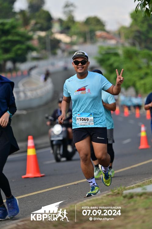 Race photo from KBP City Run 2024