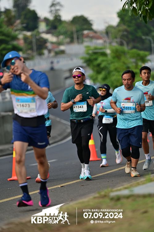 Race photo from KBP City Run 2024