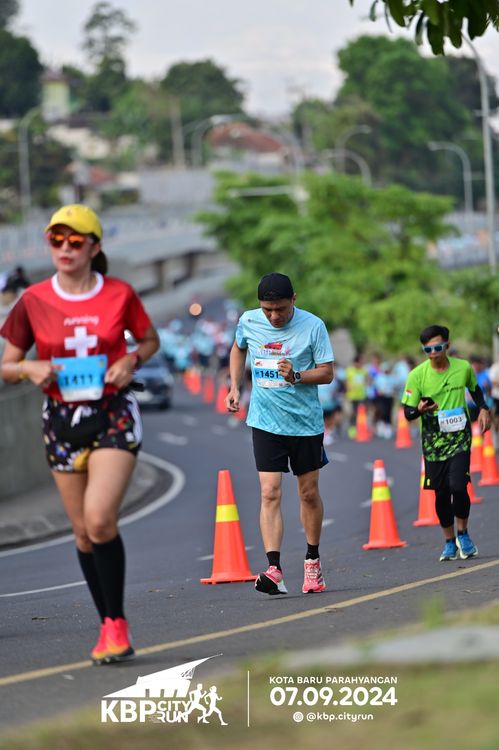 Race photo from KBP City Run 2024