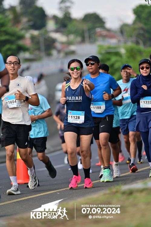 Race photo from KBP City Run 2024