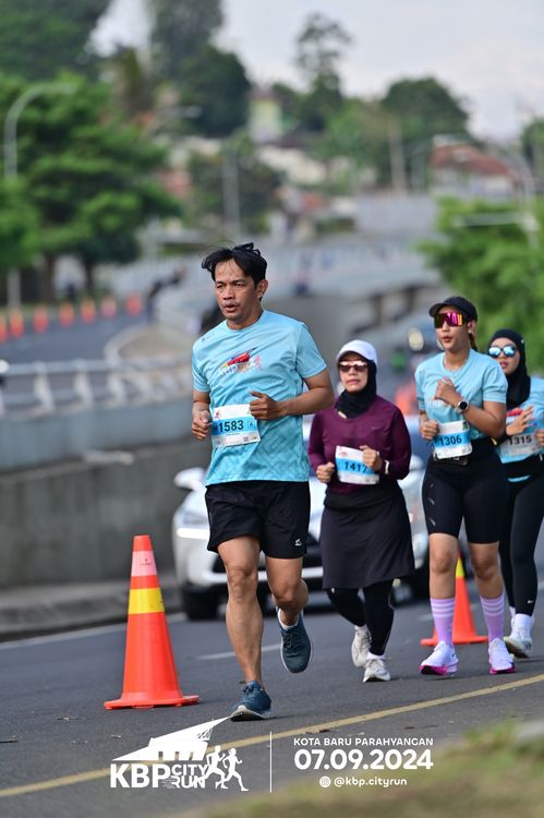 Race photo from KBP City Run 2024