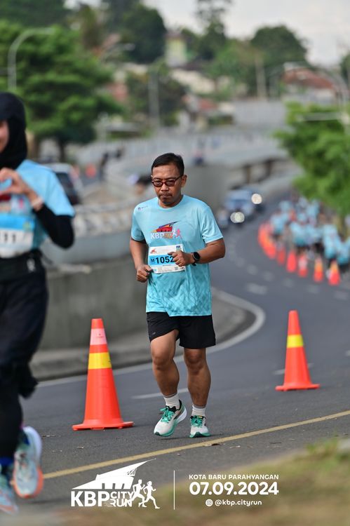 Race photo from KBP City Run 2024