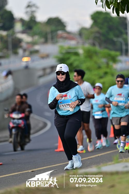 Race photo from KBP City Run 2024