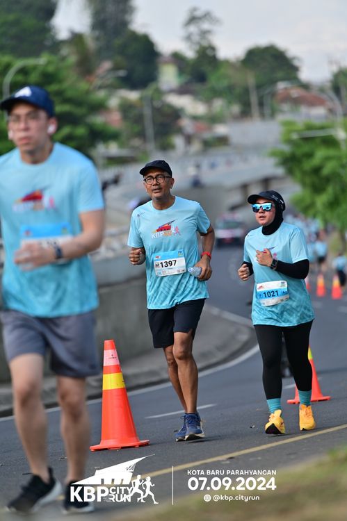Race photo from KBP City Run 2024