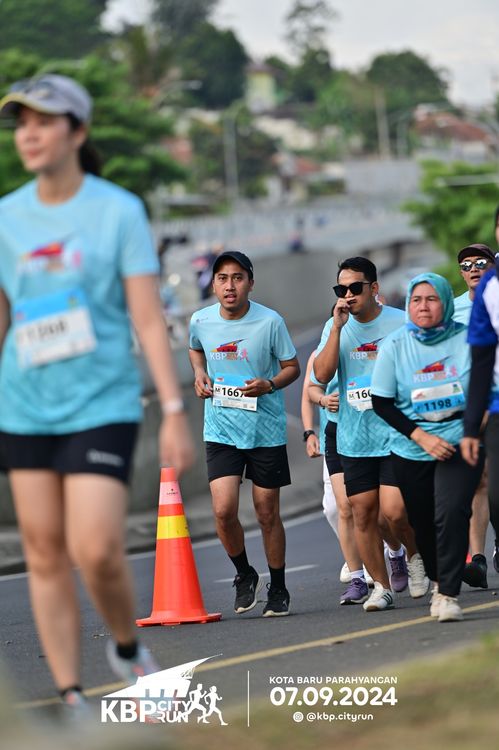 Race photo from KBP City Run 2024