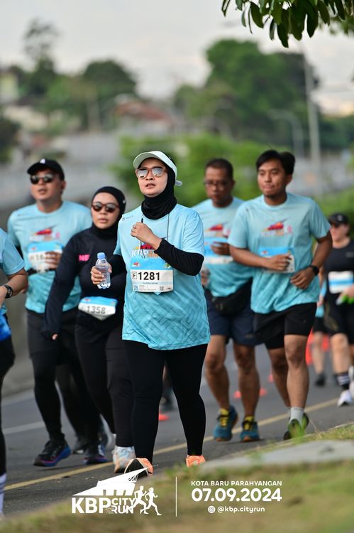Race photo from KBP City Run 2024