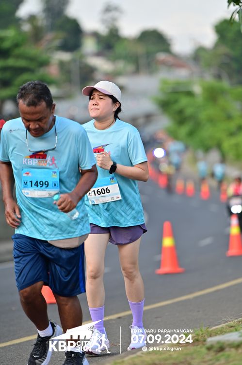 Race photo from KBP City Run 2024