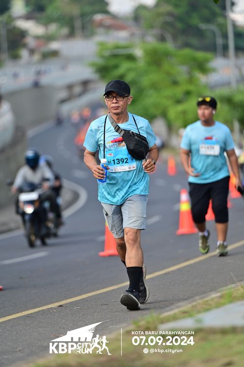 Race photo from KBP City Run 2024