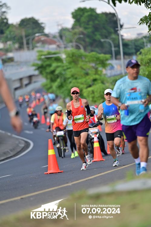 Race photo from KBP City Run 2024
