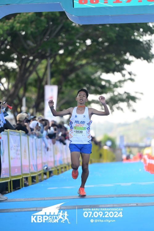 Race photo from KBP City Run 2024