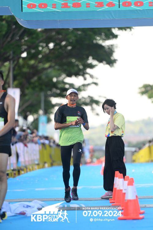 Race photo from KBP City Run 2024