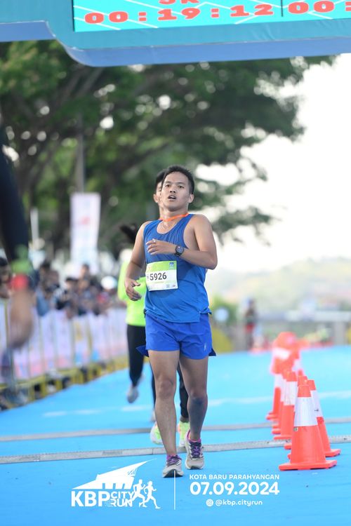 Race photo from KBP City Run 2024