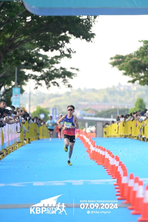 Race photo from KBP City Run 2024