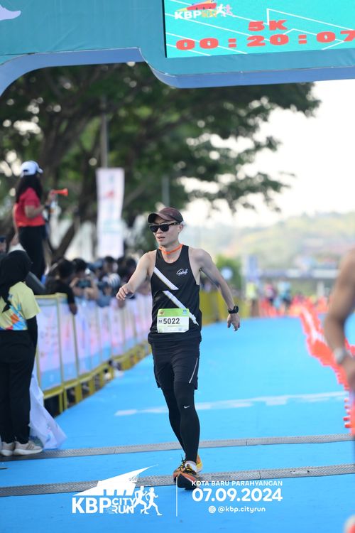 Race photo from KBP City Run 2024