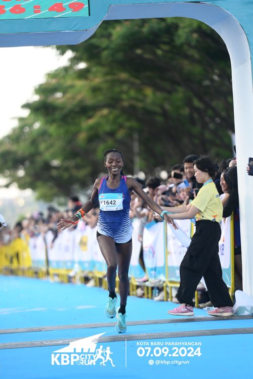 Race photo from KBP City Run 2024