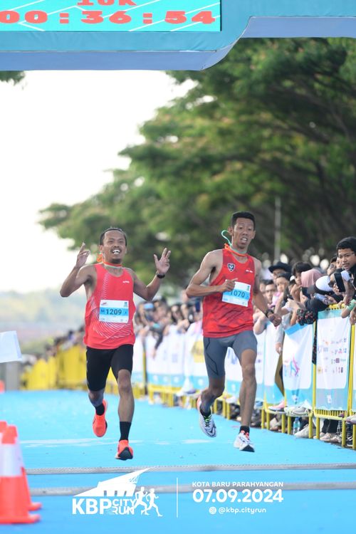 Race photo from KBP City Run 2024