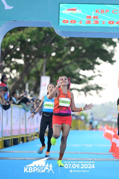 Race photo from KBP City Run 2024