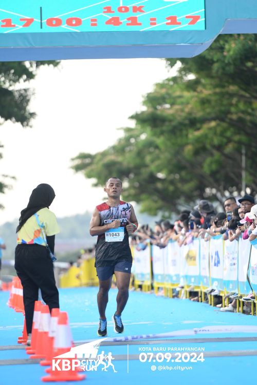 Race photo from KBP City Run 2024