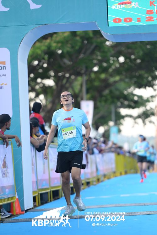 Race photo from KBP City Run 2024
