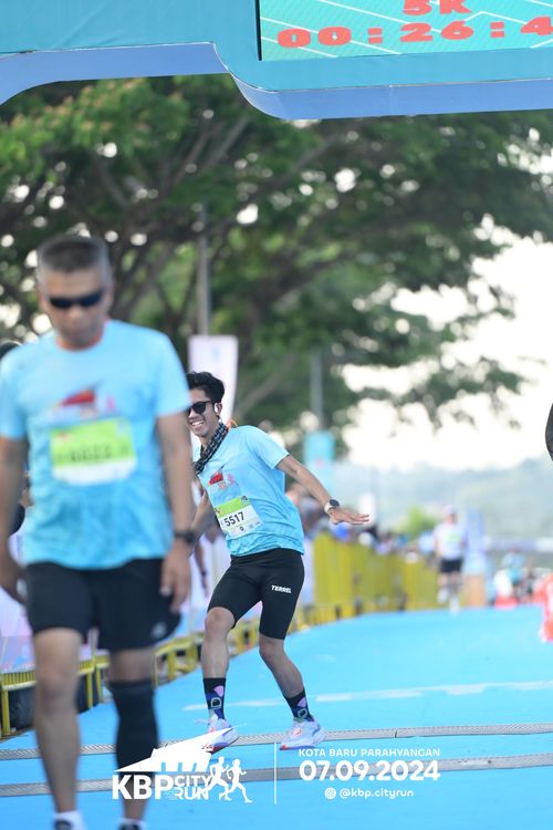 Race photo from KBP City Run 2024