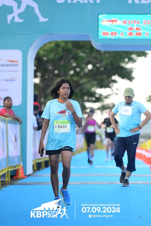 Race photo from KBP City Run 2024