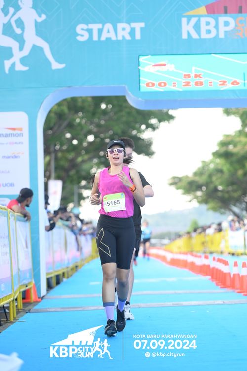 Race photo from KBP City Run 2024