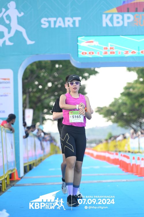 Race photo from KBP City Run 2024