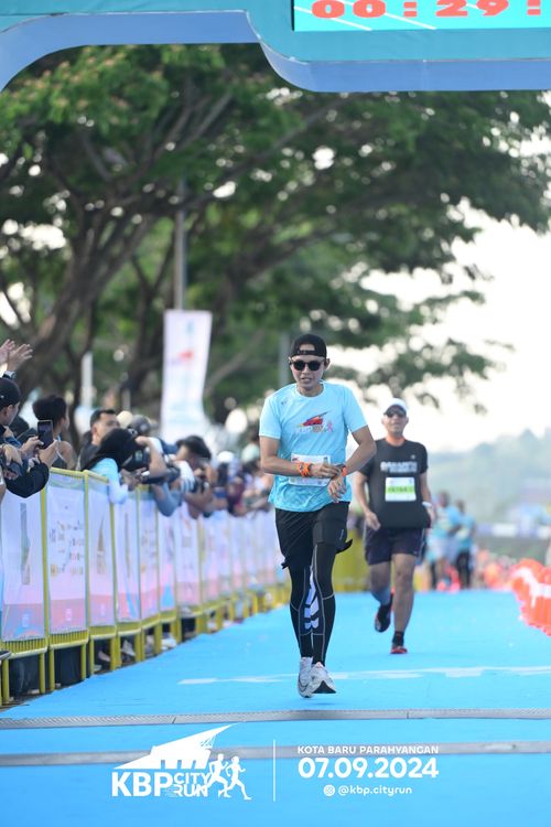 Race photo from KBP City Run 2024