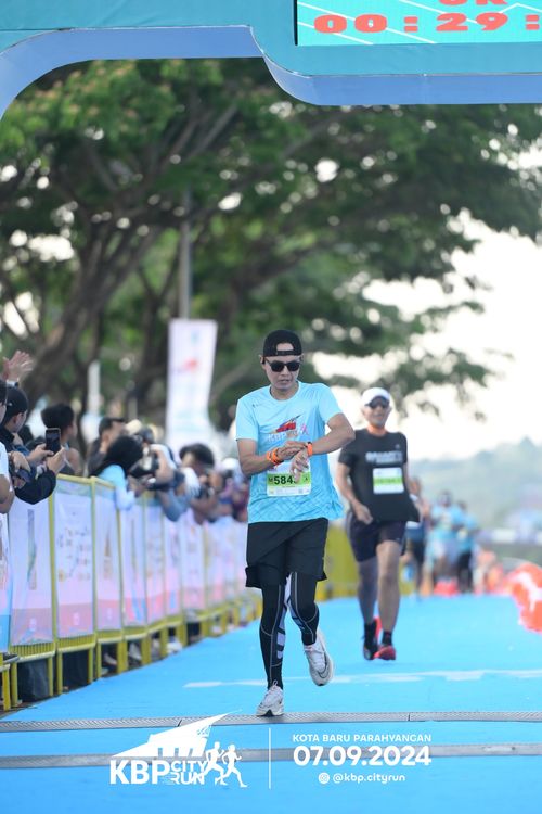 Race photo from KBP City Run 2024