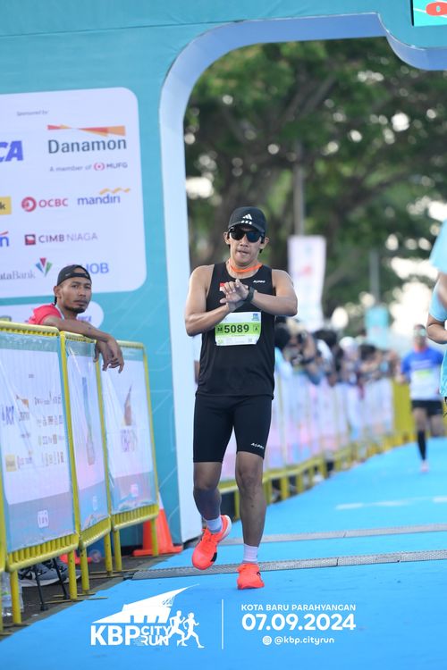 Race photo from KBP City Run 2024