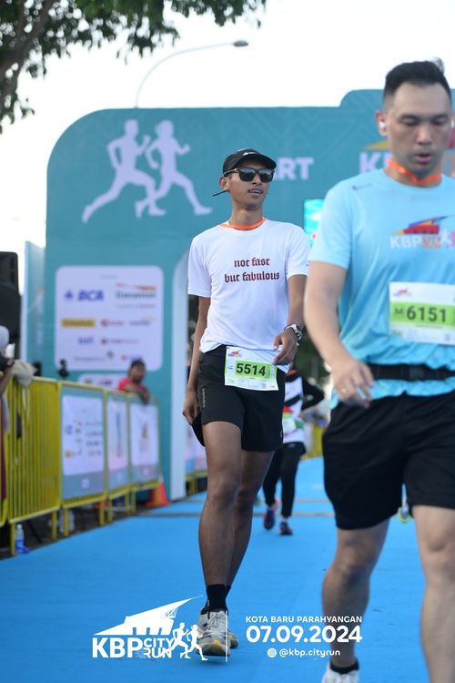 Race photo from KBP City Run 2024
