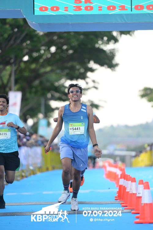 Race photo from KBP City Run 2024