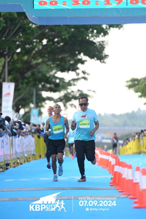 Race photo from KBP City Run 2024